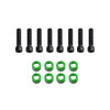 Hogworks Hogworkz® Full Engine Bolt Kit for M8 Harley® Touring & Softail | Green