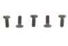 V-Twin - Black Hex Cap Bolts 1/4 inch-20 x 3/8 inch
