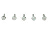 V-Twin - Zinc Hex Flange Screws 1/4 inch-20 x 3/4 inch