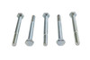 V-Twin - Zinc Hex Cap Bolts 1/4 inch-20 x 2-1/2 inch