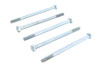 V-Twin - Zinc Hex Cap Bolts 1/4 inch-20 x 4 inch