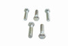 V-Twin - Zinc Hex Cap Bolts 1/2 inch-13 x 2 inch