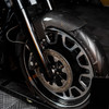 Hogworks Hogworkz® 100% Carbon Fiber Mid-length 19" Front Fender for Harley® Touring '96-'25