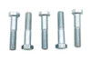 V-Twin - Zinc Hex Cap Bolts 1/4 inch-28 x 1/2 inch
