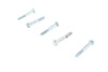 V-Twin - Zinc Hex Cap Bolts 1/4 inch-28 X 1-3/4 inch