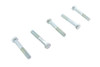 V-Twin - Zinc Hex Cap Bolts 3/8 inch-24 x 2-1/4 inch