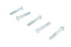 V-Twin - Zinc Hex Cap Bolts 3/8 inch-24 x 2-1/4 inch