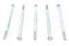 V-Twin - Zinc Hex Cap Bolts 3/8 inch-24 x 6 inch