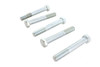 V-Twin - Zinc Hex Cap Bolts 1/2 inch-20 x 3-1/2 inch