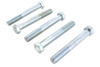 V-Twin - Zinc Hex Cap Bolts 1/2 inch-20 x 3-3/4 inch