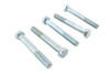 V-Twin - Zinc Hex Cap Bolts 1/2 inch-20 x 3-3/4 inch