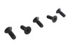 V-Twin - Allen Flat Head Screws Black 5/16 inch-18 x 5/8 inch