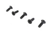 V-Twin - Allen Flat Head Screws Black 5/16 inch-18 x 1 inch