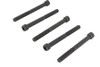 V-Twin - 1/4 inch-20 x 2-1/2 inch Allen Socket Cap Screw Black