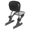 Hogworks Sissy Bar Backrest & Luggage Rack for Harley® Softail / Fatboy / Night Train