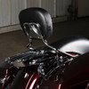 Hogworks Detachable Shorty Sissy Bar Backrest for Harley® Touring '09-'25