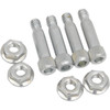 Drag Specialties - Board Mount Screws with Nuts - Front