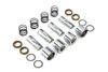 Colony - Chrome Upper Pushrod Cover Kit