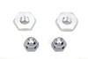 Colony - Cadmium Acorn Nut and Retainer Kit