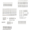 Drag Specialties - Bolt Kit - Engine - Knurled/Socket-Head - Chrome - M8