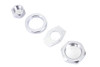 V-Twin #71147Z - Zinc Rear Axle Nut and Lock Kit