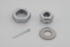 V-Twin - Chrome Front Axle Nut Kit