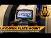 Hogworks Laydown / Curved License Plate Mount for Harley-davidson® Motorcycles