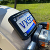 Hogworks Laydown / Curved License Plate Mount for Harley-davidson® Motorcycles