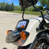 Hogworks Laydown / Curved License Plate Mount for Harley-davidson® Motorcycles