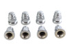 Colony - Cylinder Base Hex Cap Nut Chrome Milled