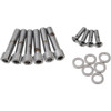 Drag Specialties - Bolt Kit - Handlebar Controls - Smooth/Socket-Head - Chrome - M8