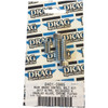 Drag Specialties - Bolt Kit - Rear Brake Control - Knurled/Socket-Head - Chrome - M8