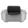 Hogworks King Tour Pack w/ Slim Backrest & Chrome Hardware for Harley® Touring '97-'25