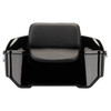 Hogworks King Tour Pack w/ Slim Backrest & Chrome Hardware for Harley® Touring '97-'25