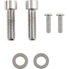 Drag Specialties - Bolt Kit - Rear Brake Control - Smooth/Socket-Head - Chrome - M8