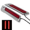Hogworks Saddlebag Led Latch Coverz for Harley® Touring '14-'25 - Red Lens