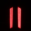 Hogworks Saddlebag Led Latch Coverz for Harley® Touring '14-'25 - Red Lens
