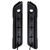 Hogworks Saddlebag Led Latch Coverz for Harley® Touring '14-'25 - Red Lens