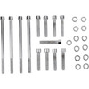 Drag Specialties - Bolt Kit - Outer Primary - Smooth/Socket-Head - Chrome - M8
