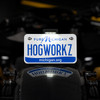 Hogworks Seat Bolt Led Upright License Plate Mount for Harley® Motorcycles