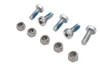 V-Twin - Chrome Front Brake Disc Bolt Set