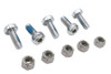 V-Twin - Chrome Front Brake Disc Bolt Set