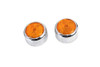 Colony - Swingarm Pivot Bolt Cover with Amber Reflectors
