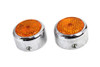Colony - Swingarm Pivot Bolt Cover with Amber Reflectors