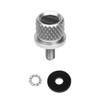 Hogworks Carbon Fiber 1/4" Knurled Seat Bolt / Screw Kit for Harley-davidson®