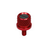Hogworks Carbon Fiber 1/4" Knurled Seat Bolt / Screw Kit for Harley-davidson®