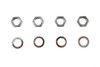 Colony - Rocker Arm Shaft Chrome End Nut Kit