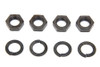 Colony - Rocker Arm Shaft Parkerized End Nut Kit