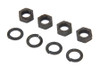 Colony - Rocker Arm Shaft Parkerized End Nut Kit