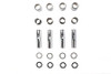 Colony - Upper Pushrod Cover Kit Chrome
